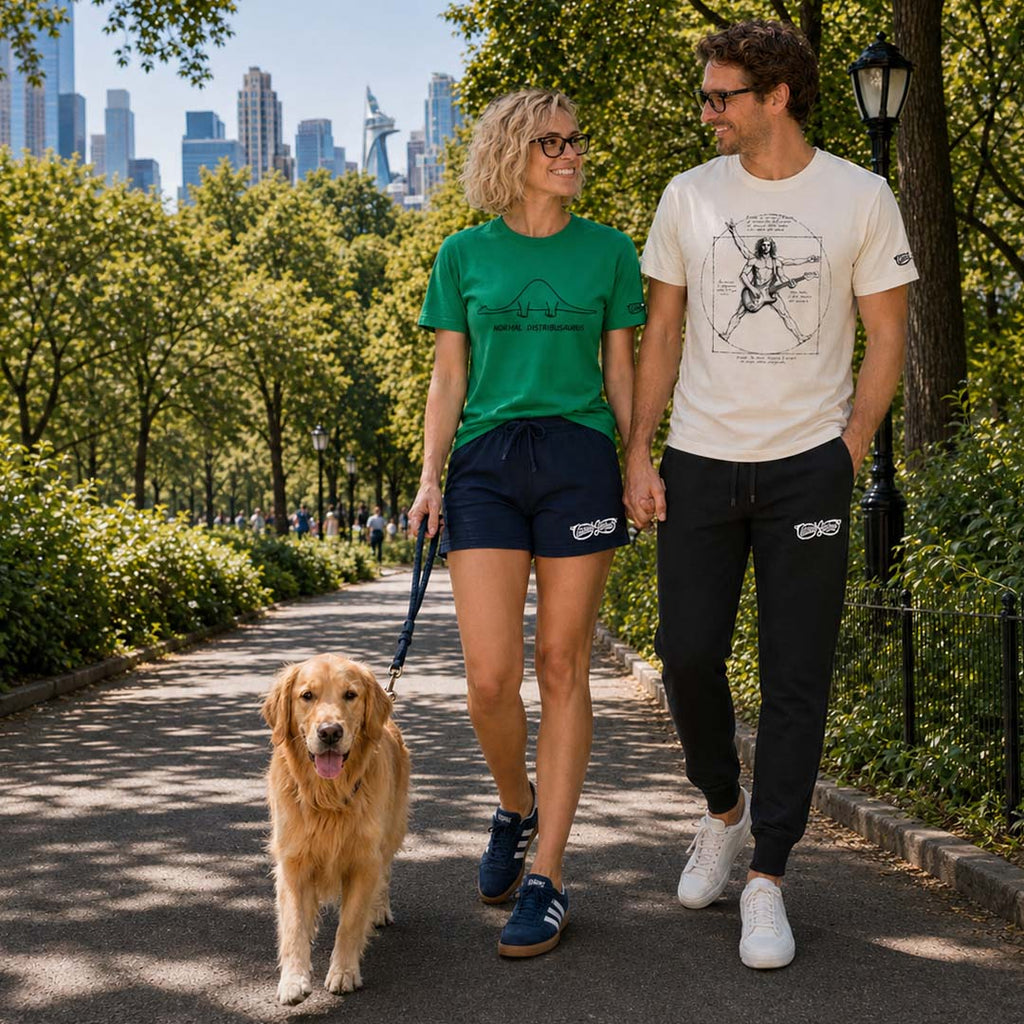 Normal Distribusaurus Tee