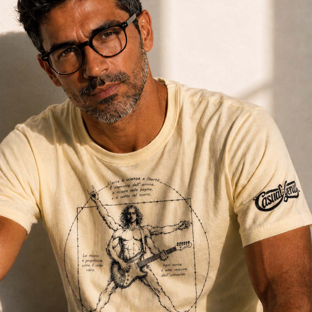 Rock On, da Vinci! Tee