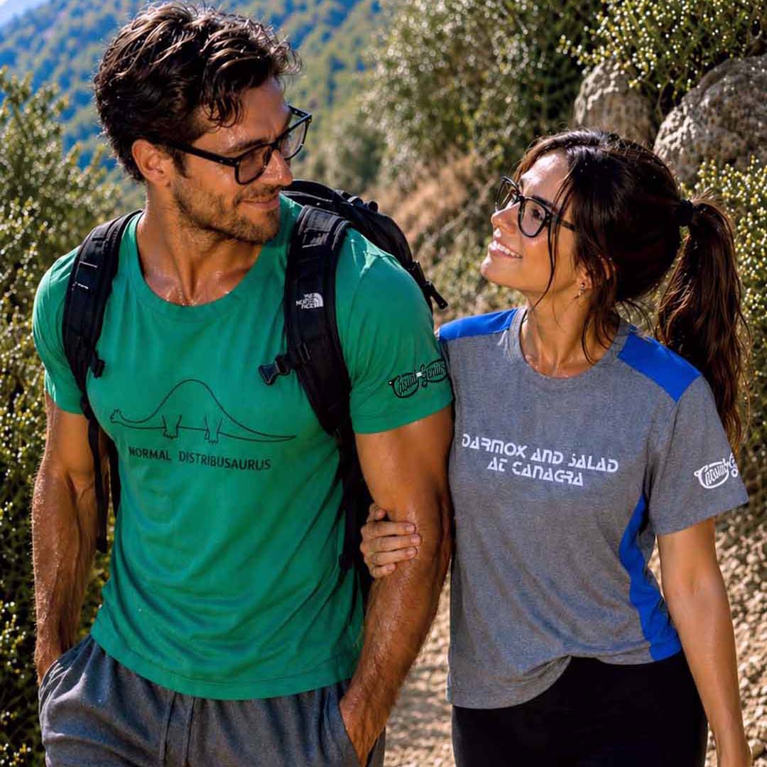 Normal Distribusaurus Tee