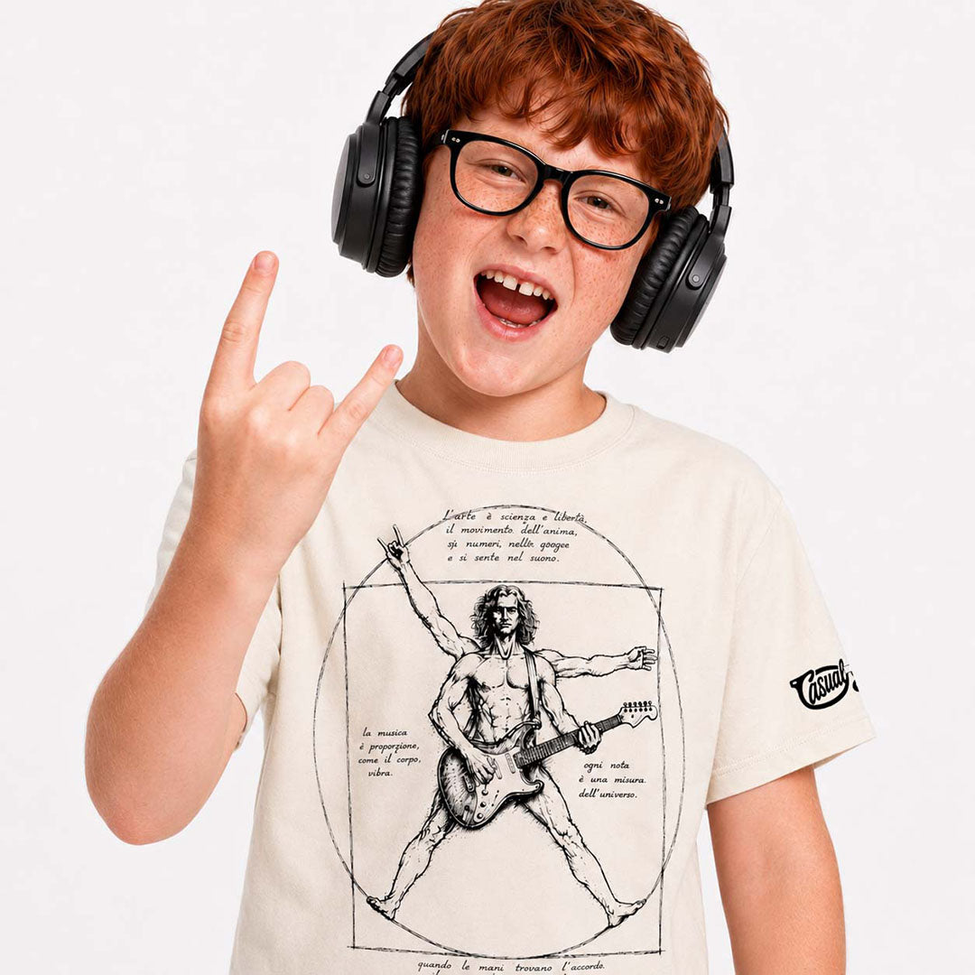 Rock On, da Vinci Youth Tee