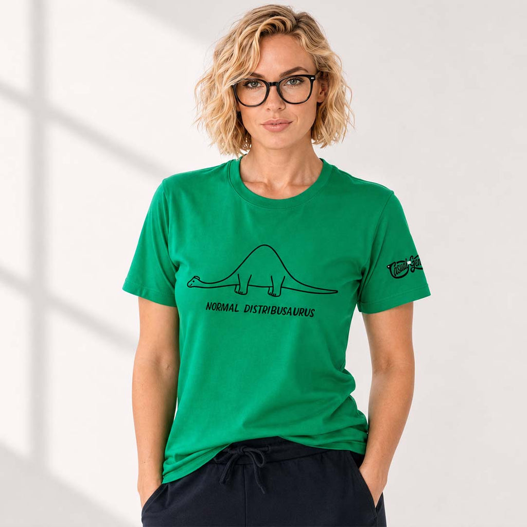 Normal Distribusaurus Tee